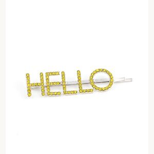 Hello There Hair clip NWT